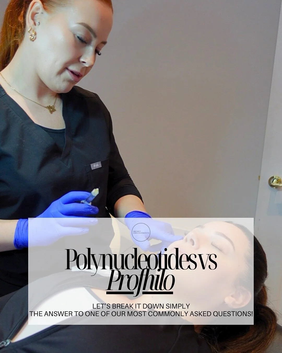 One of our most common questions answered for you! ✨

What is the ACTUAL difference between profhilo and polynucleotides? Swipe through to learn more about these treatments 🤩

#profhilo #polynucleotides