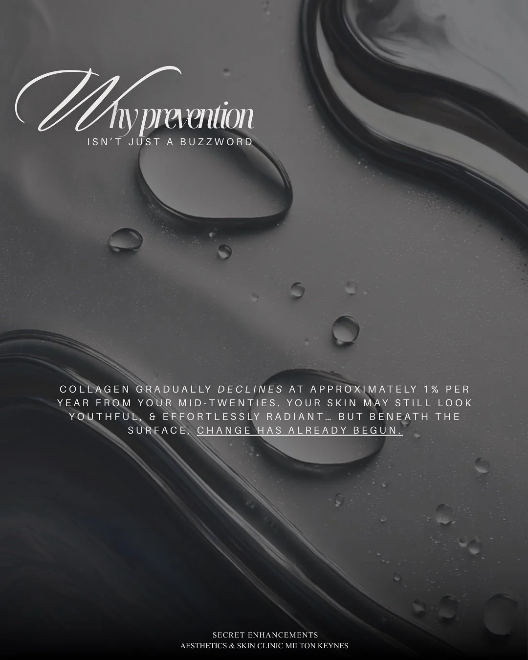 Why Prevention Isn&rsquo;t Just a Buzzword ✨

In aesthetics and skin health, prevention is not about doing more, it&rsquo;s about acting with intention, precision and foresight.

By supporting collagen production, protecting the skin barrier and addr