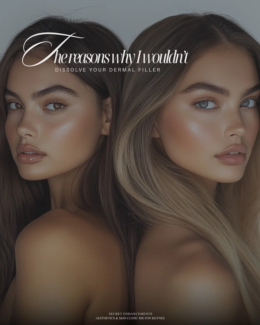 The Reasons Why We Wouldn&rsquo;t Dissolve Your Dermal Filler ✨

At Secret Enhancements, Milton Keynes, dissolving dermal filler is never taken lightly. Whilst it can be a valuable corrective tool, it isn&rsquo;t always the appropriate solution and i