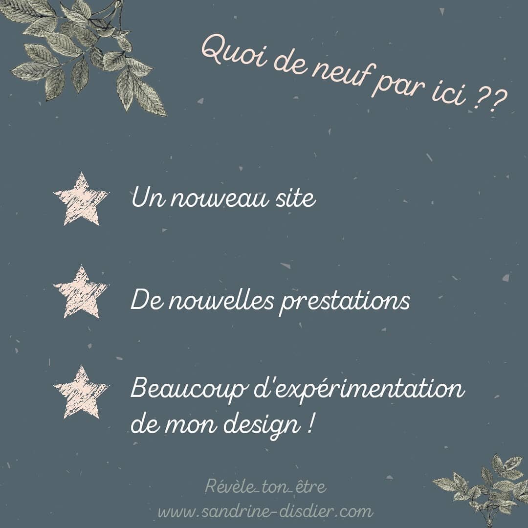 Cela faisait quelque temps que je n'avais rien publi&eacute; par ici, prise par de longues to do list. Pourtant ce n'est pas l'inspiration qui manque ! 😉

Quelques nouvelles de R&eacute;v&egrave;le ton &ecirc;tre et de moi-m&ecirc;me ; 

✨ Un vent d
