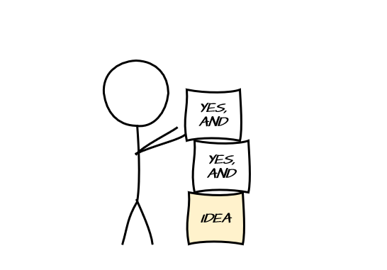 Be a “yes, and” boss