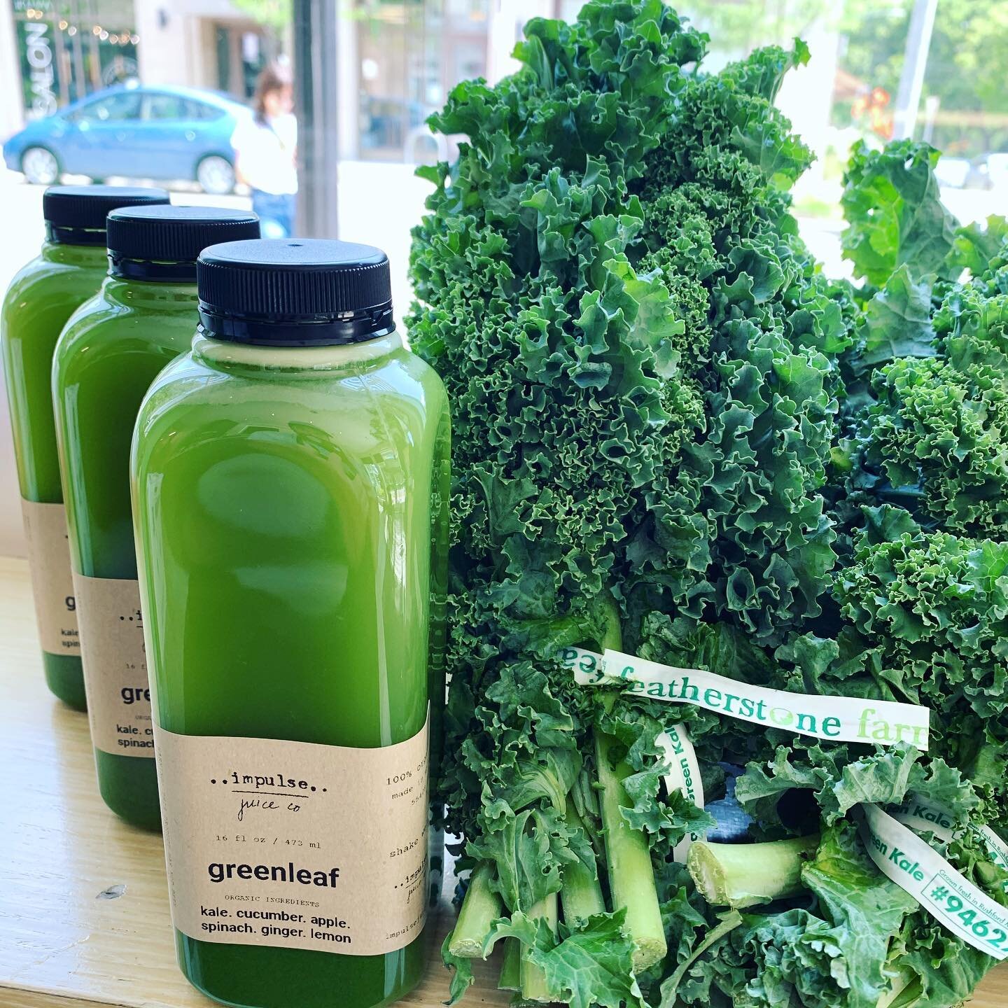 this might be our tastiest batch of greenleaf yet, thanks to the kale being from @featherstonefarmmn 

something about that air and soil in rushford, mn... 💚
