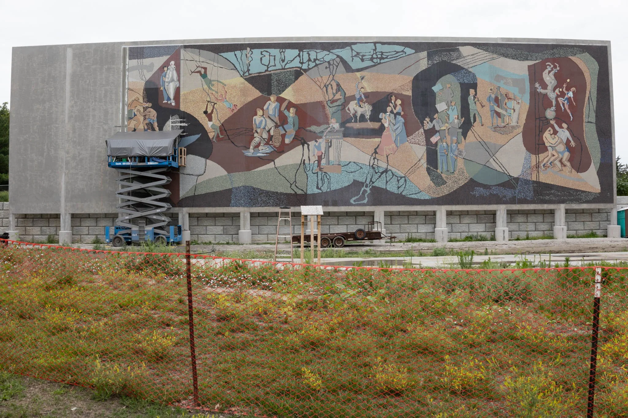 Wyuka - Pershing Mural