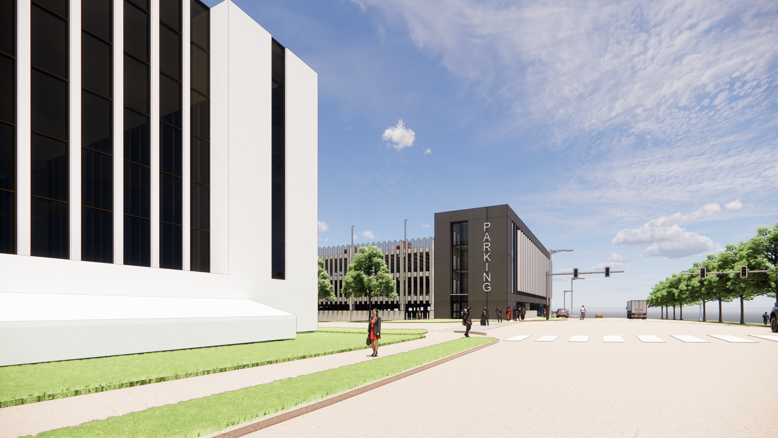 LNKConstructionPics-Expanded Parking Garage-20250519-0000-BVH-SE-Corner-Streetview-1.png