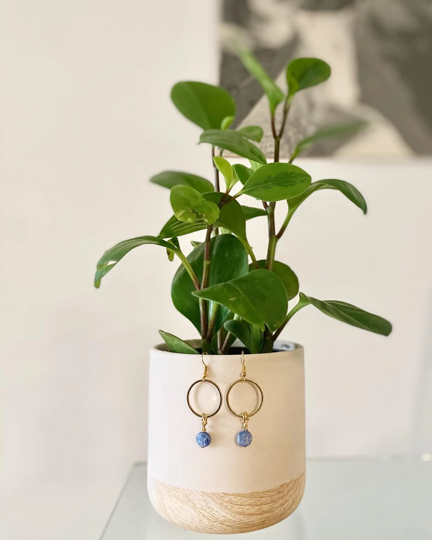 Playing around with some more earring designs 🌈✨ 
.
.
.
#handmade #handmadejewelry #handmadewithlove #handmadeearrings #handmadegifts #kyanite #kyanitejewelry #shoplocal #shopsmall