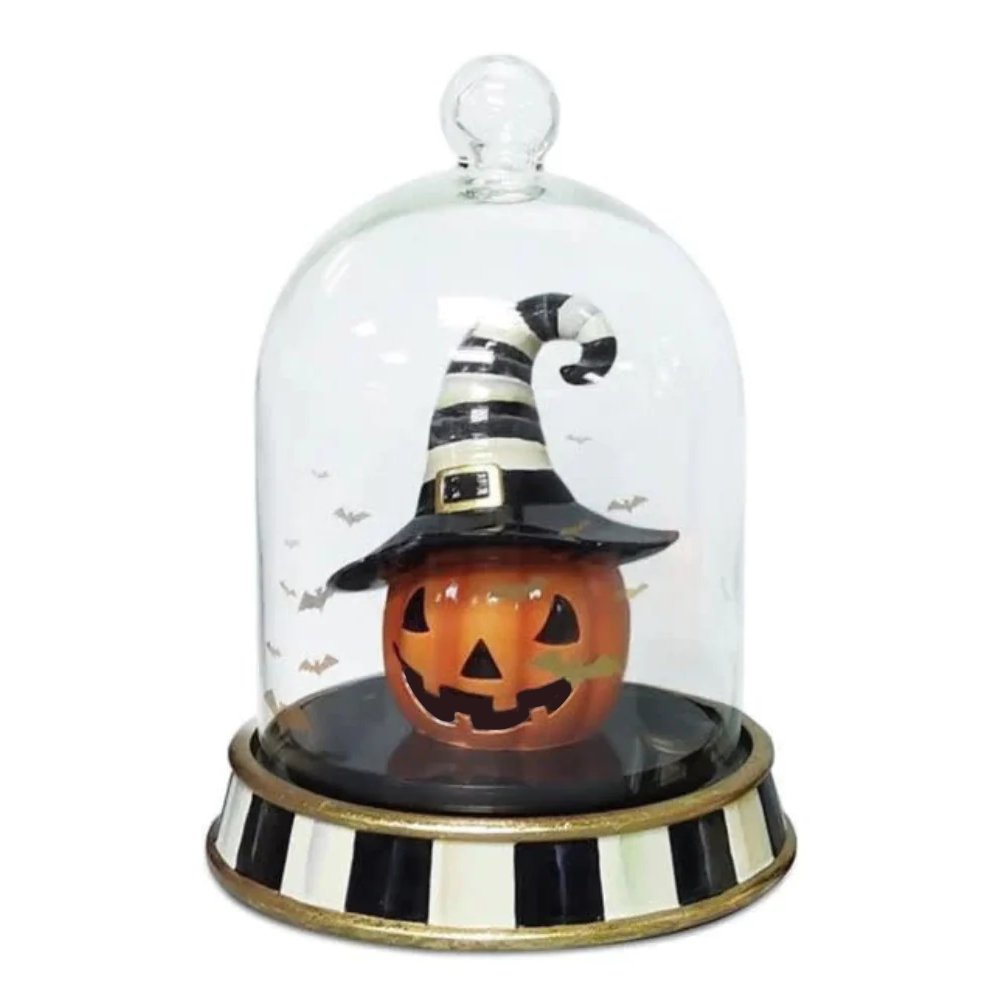 MacKenzie-Childs Halloween Happy Jack Cloche