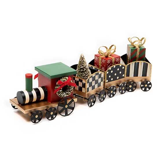MacKenzie-Childs Toyland Tin Train