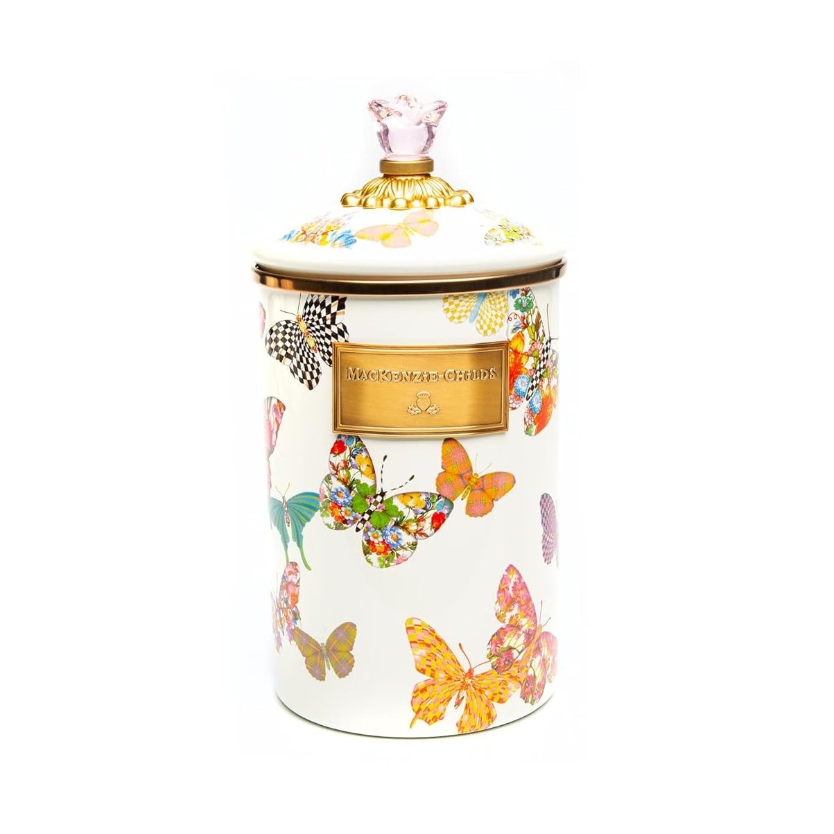Butterfly Garden Canister — Large
