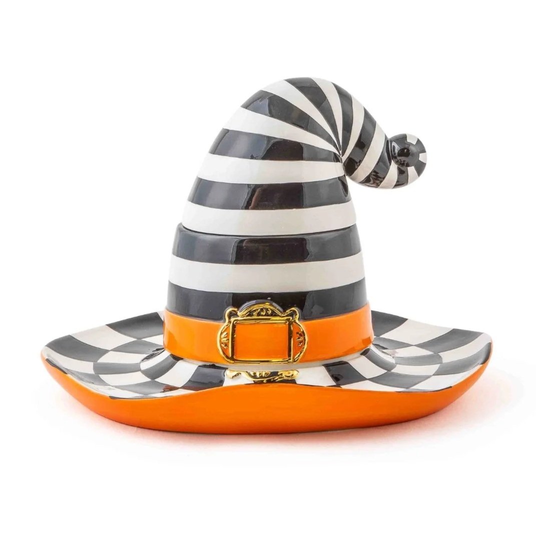 Witch's Hat Lidded Dish