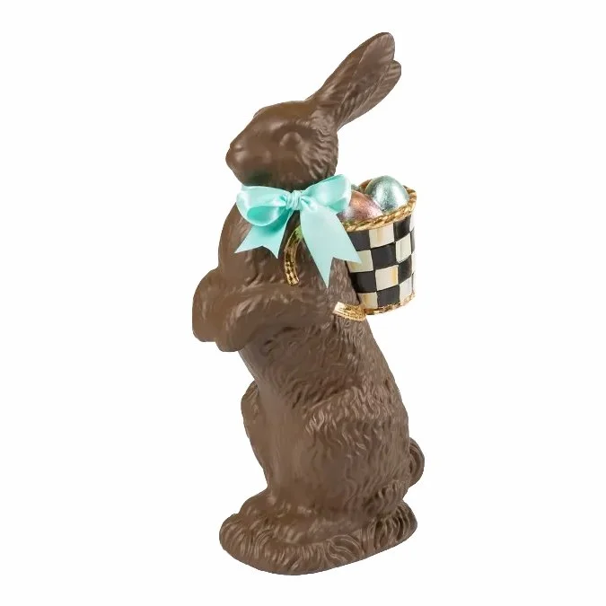 MacKenzie-Childs Chocolate Medium Bunny