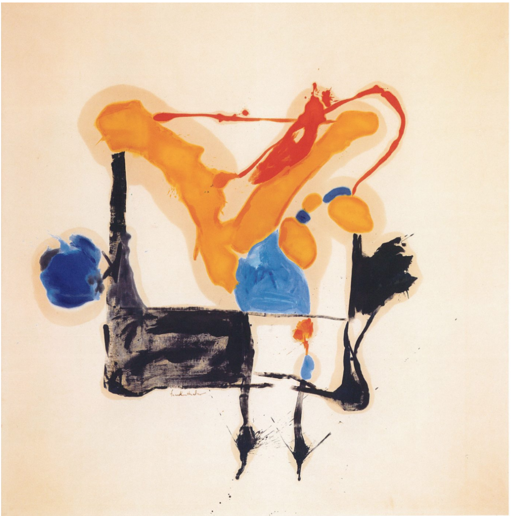 Orange Breaking Through, 1961. Oil on canvas, 95 x 93 inches