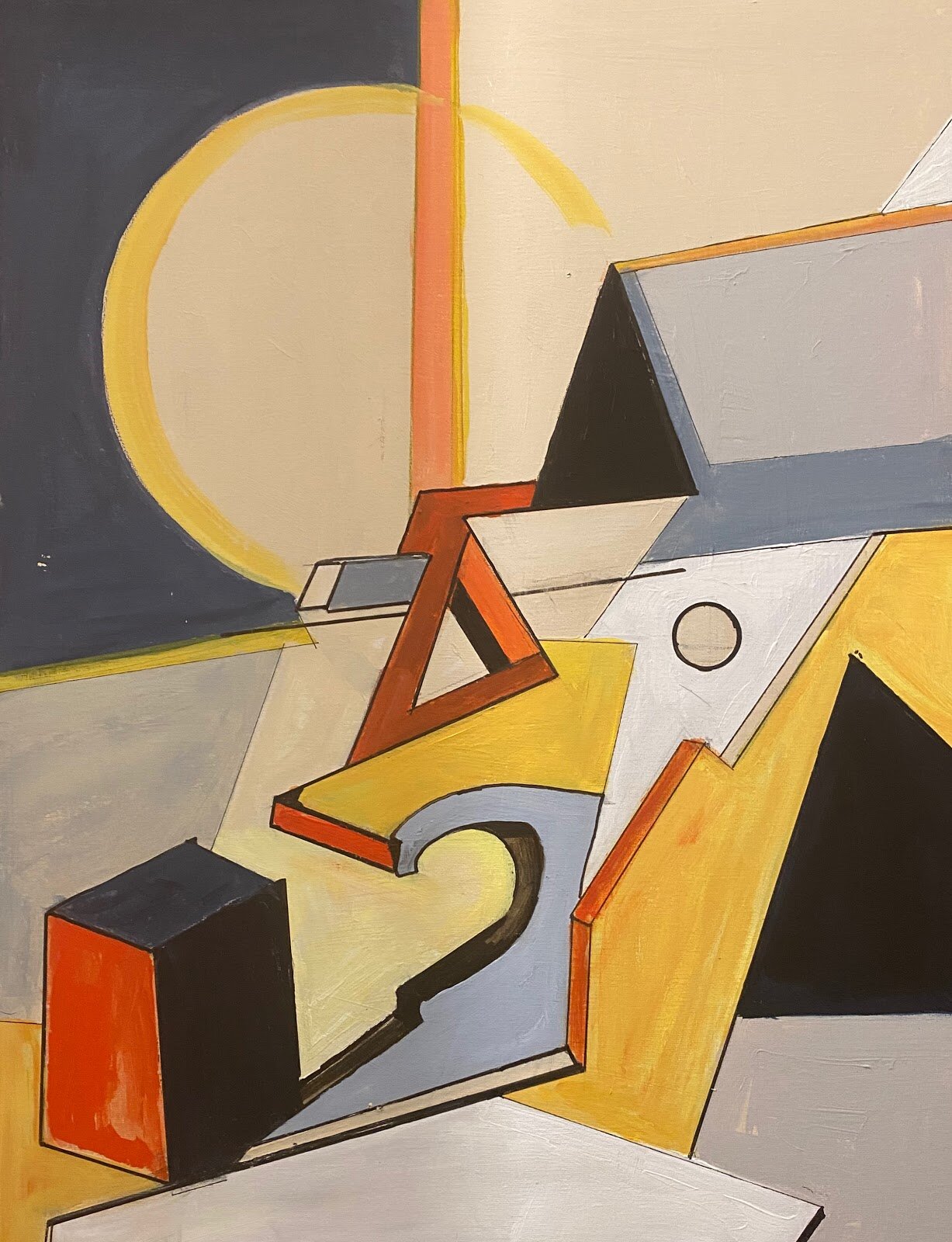 Anne Webb-Johnson, acrylic on canvas, 18x24