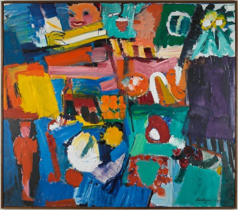 Billboard, 1957, Grace Hartigan, 78 1/2 x 87 in.