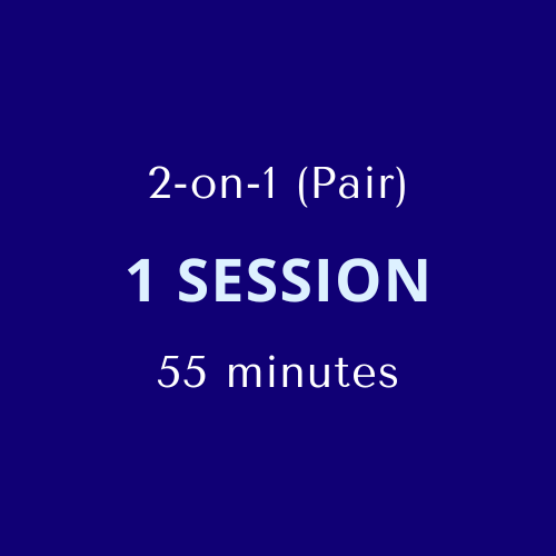 One 2-on-1 Session