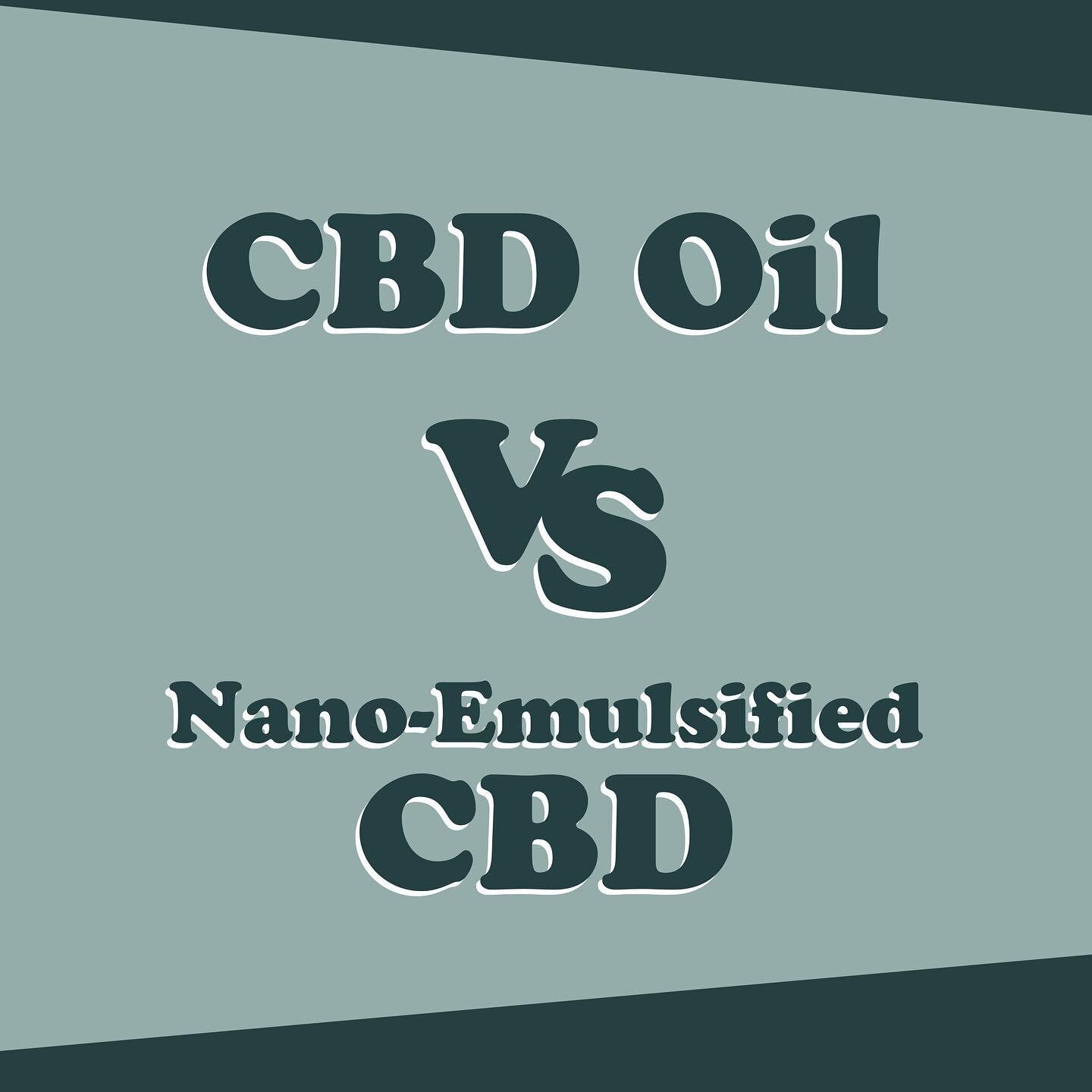 Ever wondered why nano-emulsified products &ldquo;hit different?&rdquo; 🍃

Nano-technology is used to reduce the particle size for easier absorption! In other words, the particles cross the blood brain barrier easier, resulting in a quicker &amp; be