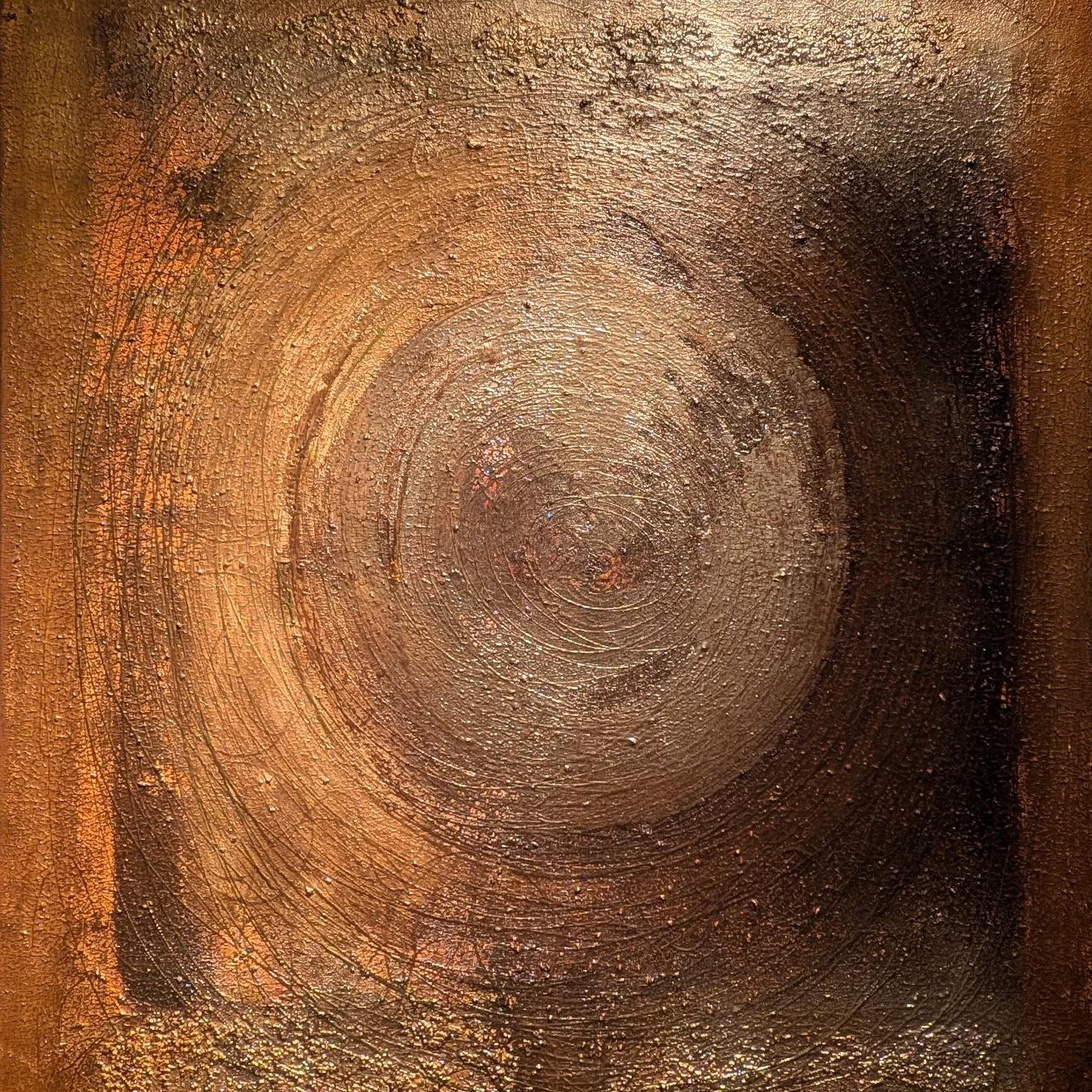 Lucky Penny. Mixed media with acrylic on canvas.
.
.

#gold #copper #abstractart #art #artgalleries #artexhibitions