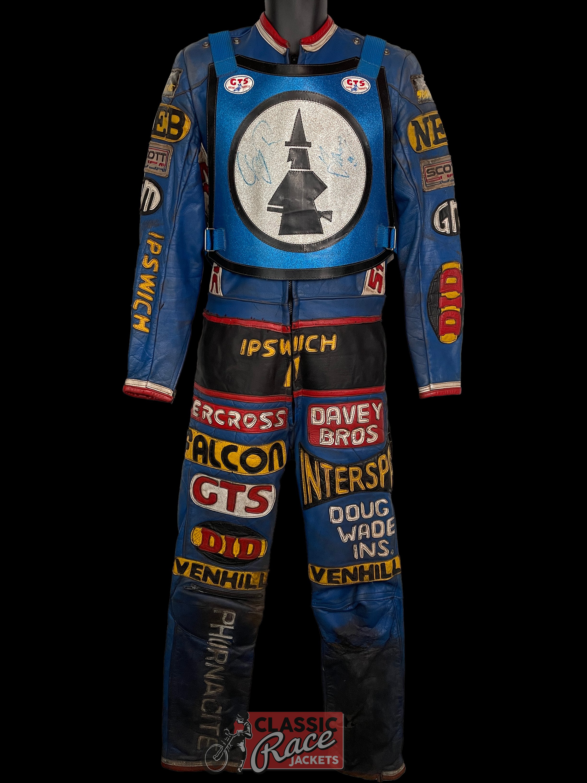 Jem Doncaster's Leathers 1987