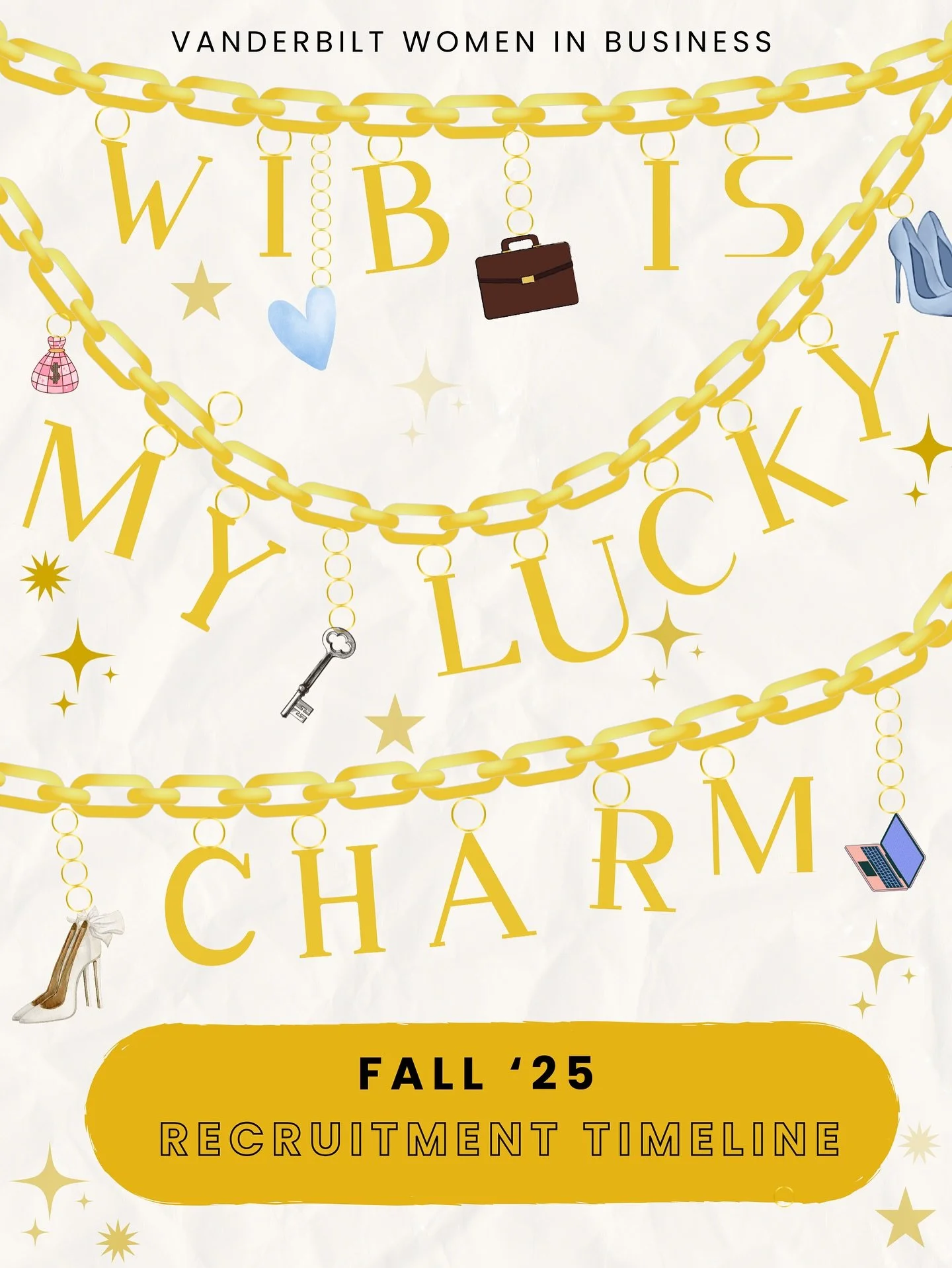 Vanderbilt Women in Business Fall &lsquo;25 Recruitment is HERE! 💼💛

📅 Mark your calendars:
🔑 Applications Open: Aug 31 @ 12 PM

📍 Info Session #1: Sep 2, Buttrick 101, 7&ndash;8 PM

📍 Info Session #2: Sep 4, Commons Event Space, 7&ndash;8 PM

