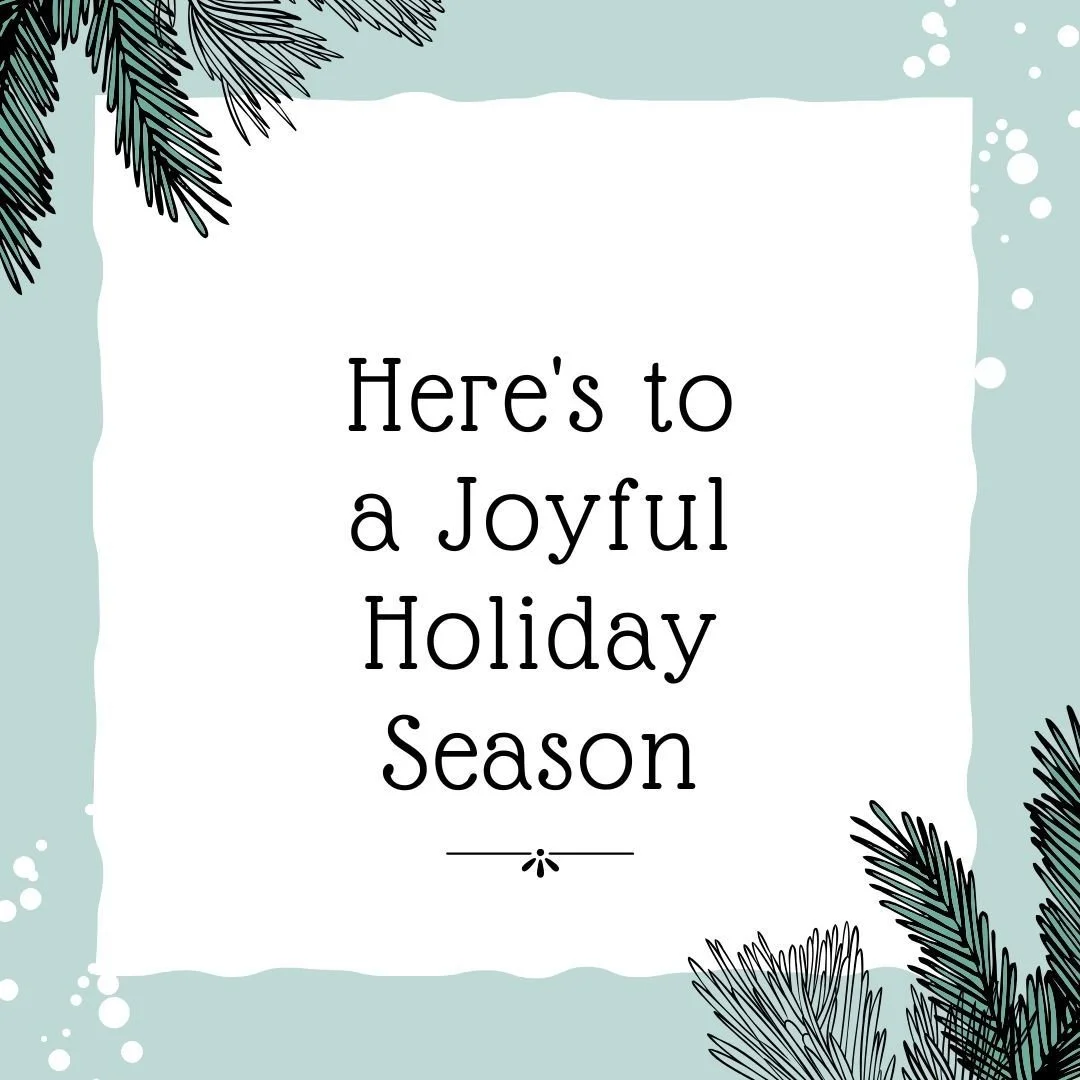 The holidays are often portrayed as a time of joy and togetherness, but for many, they can also bring up feelings of stress, sadness, or loneliness. As therapists, we know that the holiday season can be a complex time for mental health. 

If you're s