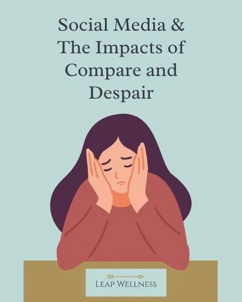 It's easy to fall into the trap of comparing ourselves to others online, but it can take a toll on our mental health:

1️⃣ Self-Esteem Struggles: Constantly comparing can lead to feelings of inadequacy and lower self-esteem.

2️⃣ Anxiety &amp; Stress