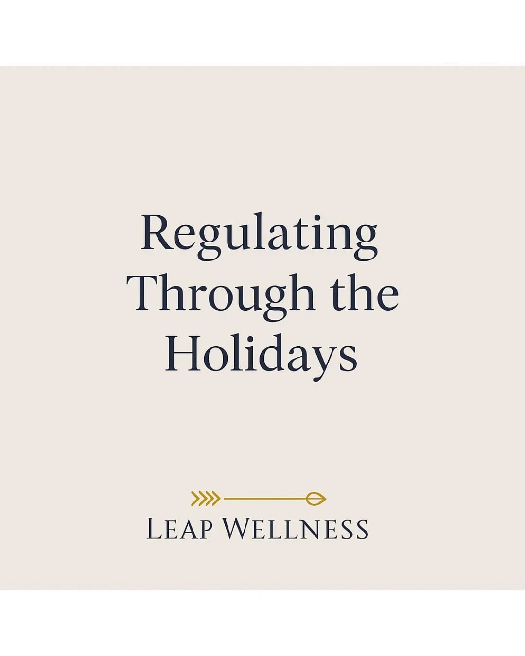 The holiday season can feel busy, overstimulating, and emotionally heavy. 

Here are some fun, low-cost ways to support your nervous system through the holidays:
 Sensory + Nature
&bull; Take a winter nature walk
&bull; Try a &ldquo;look / listen / f