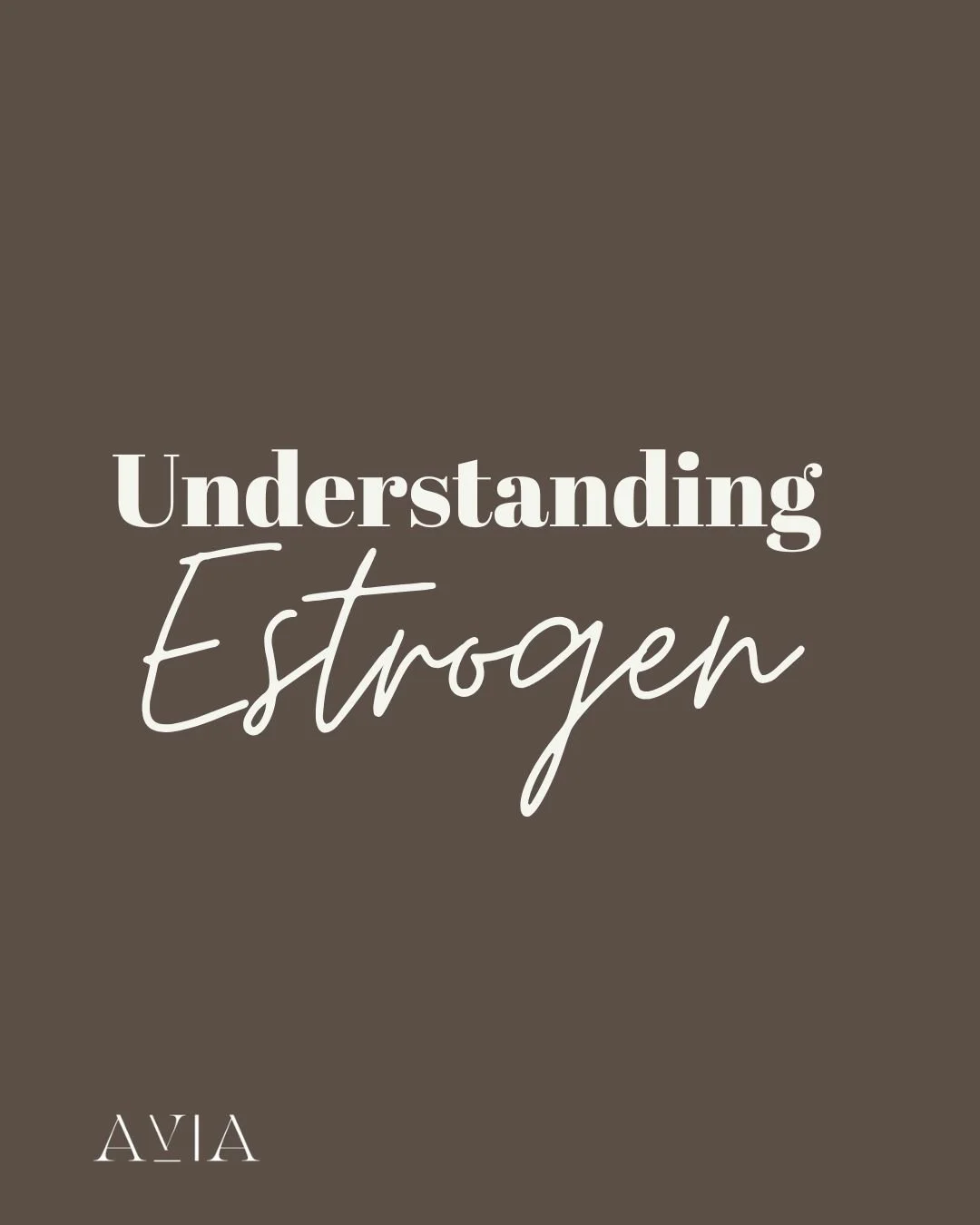 Understanding Estrogen: It&rsquo;s Not Just One Hormone
When we talk about estrogen, we&rsquo;re actually talking about three different hormones, each with its own role across the lifespan.

Estradiol is the most active form. It is dominant during th