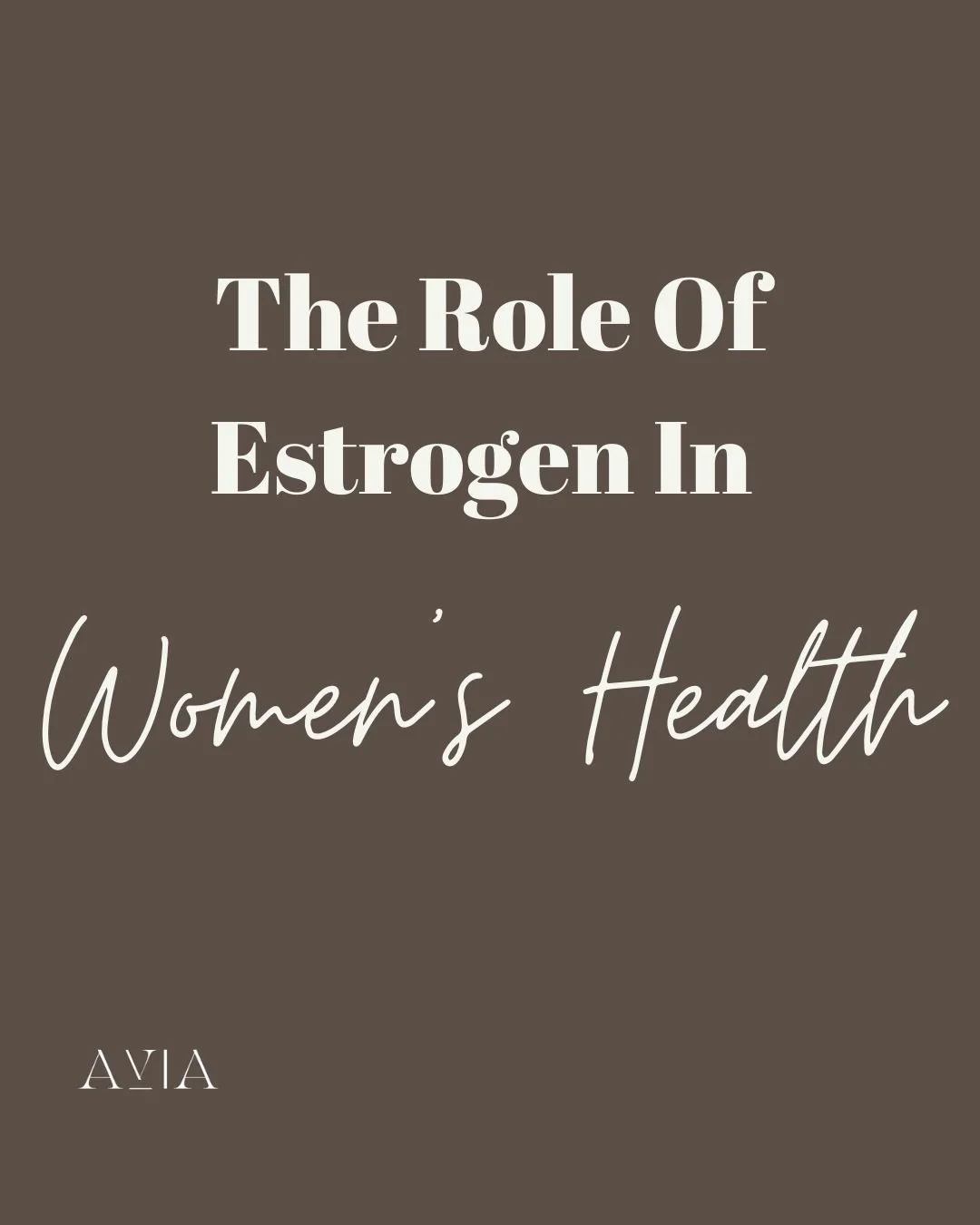 The Role of Estrogen in Women&rsquo;s Health

Estrogen is not just a reproductive hormone. It plays a vital role in supporting the entire body across the lifespan.

Brain and Mood: Estrogen supports neurotransmitters like serotonin and dopamine, help
