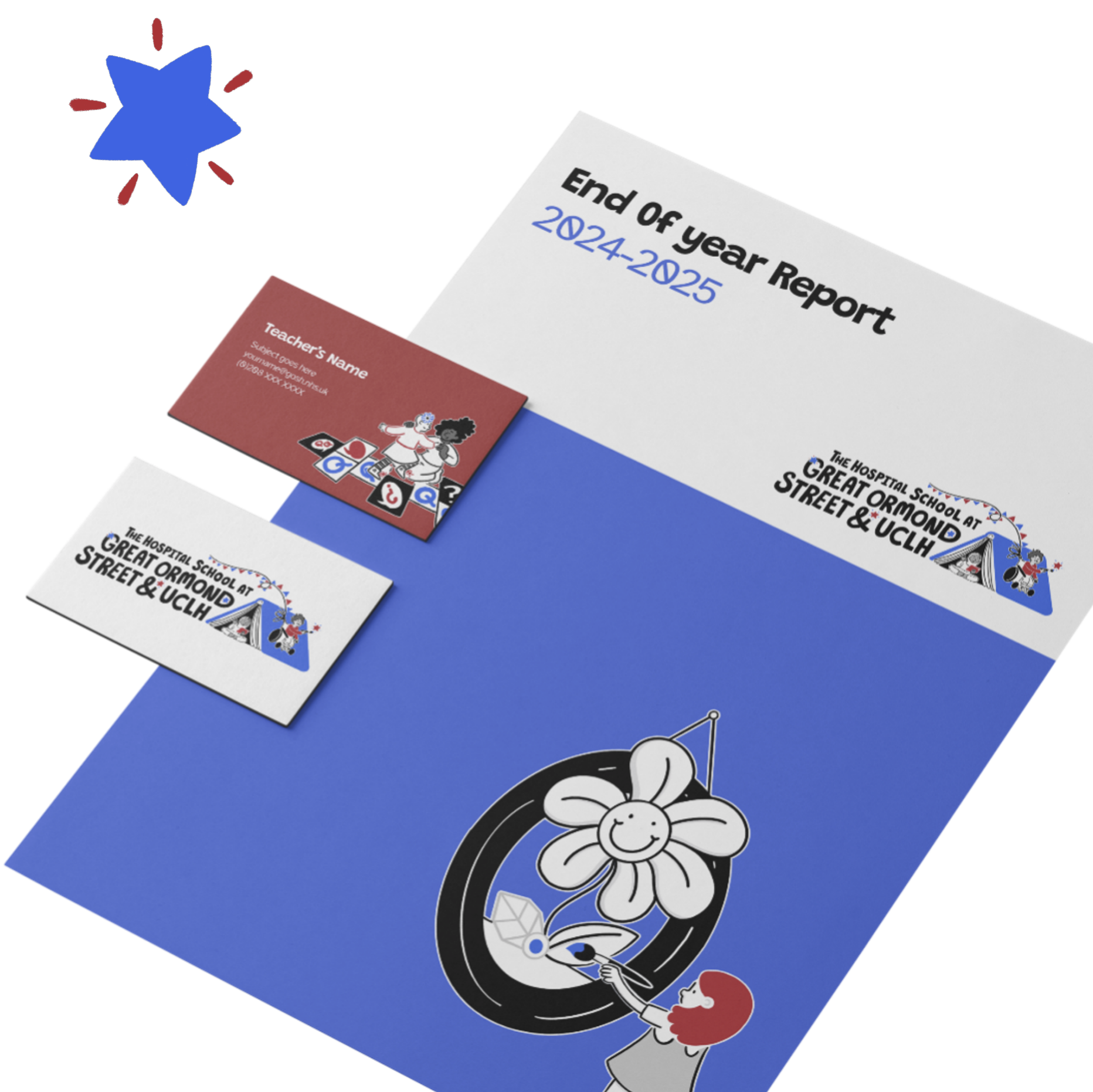 Brand refresh for Great Ormond Street Hospital School & UCLH