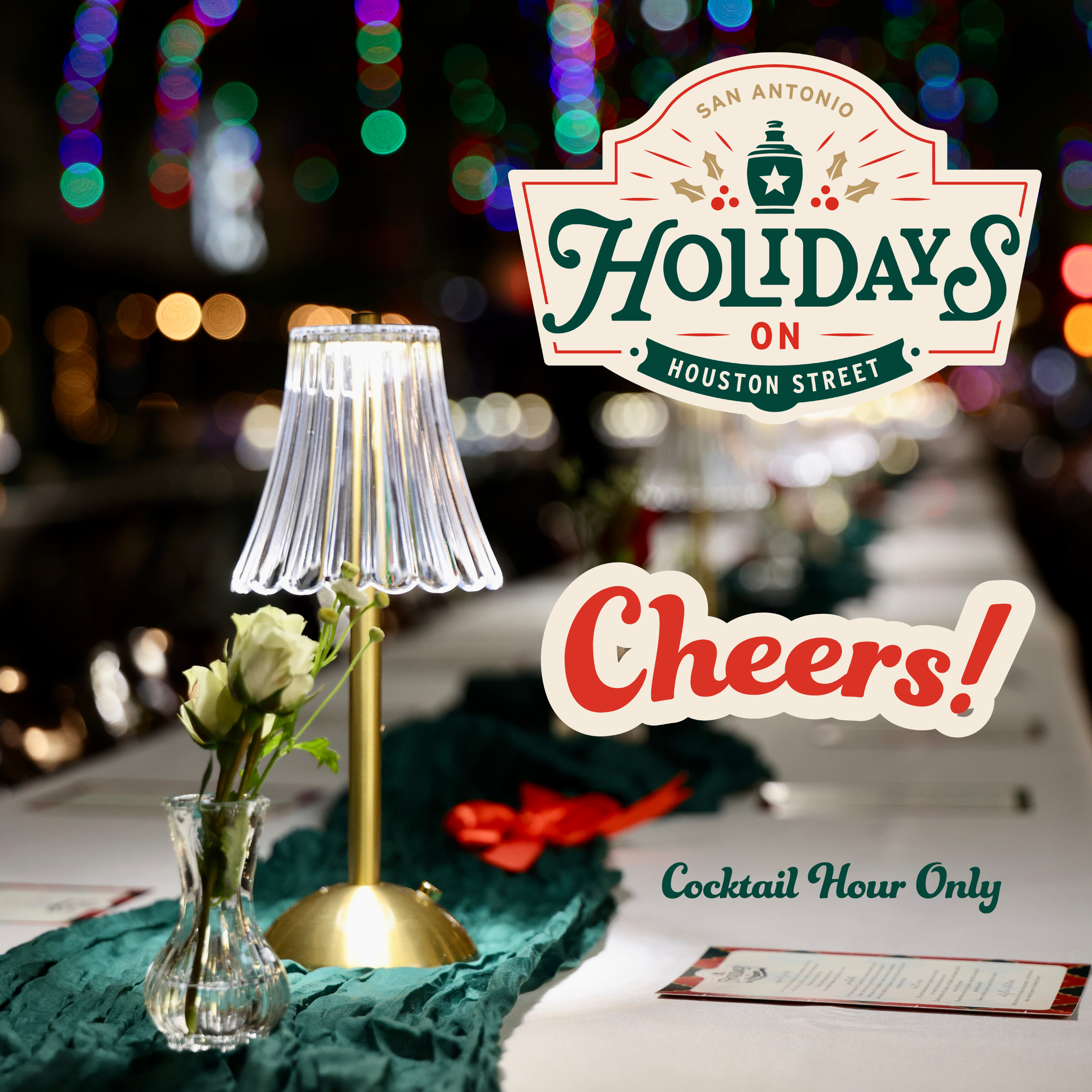Cheers! Cocktail Hour Only - December 3, 2026