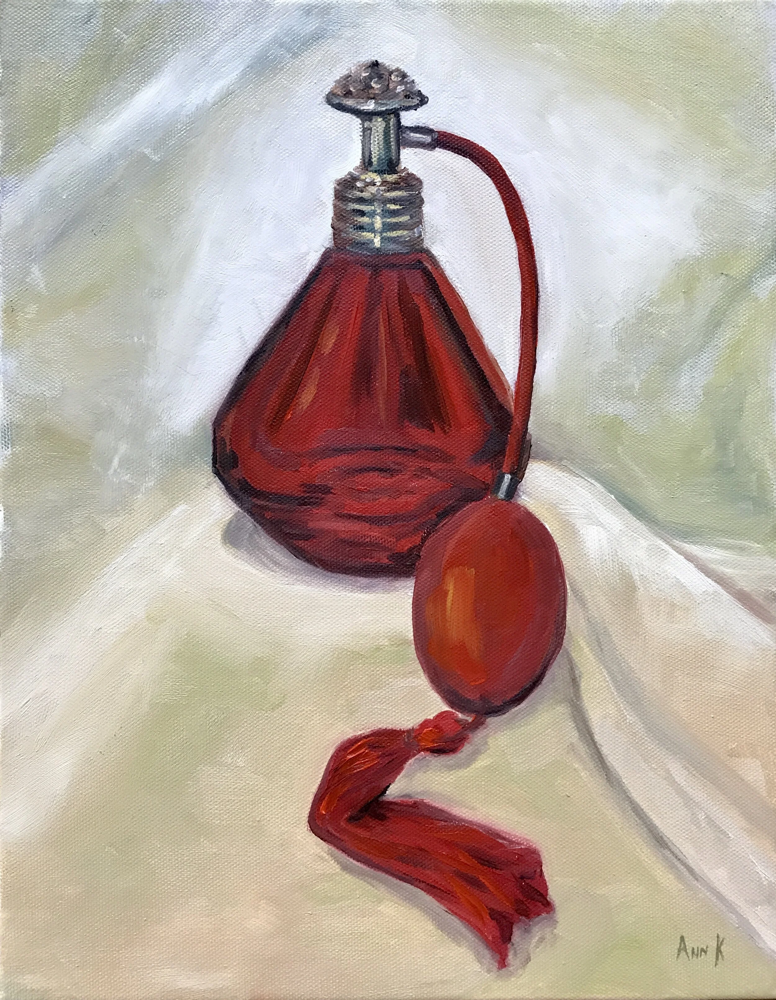 Perfume no.4 /
Oil on canvas, 11" x 14", $150