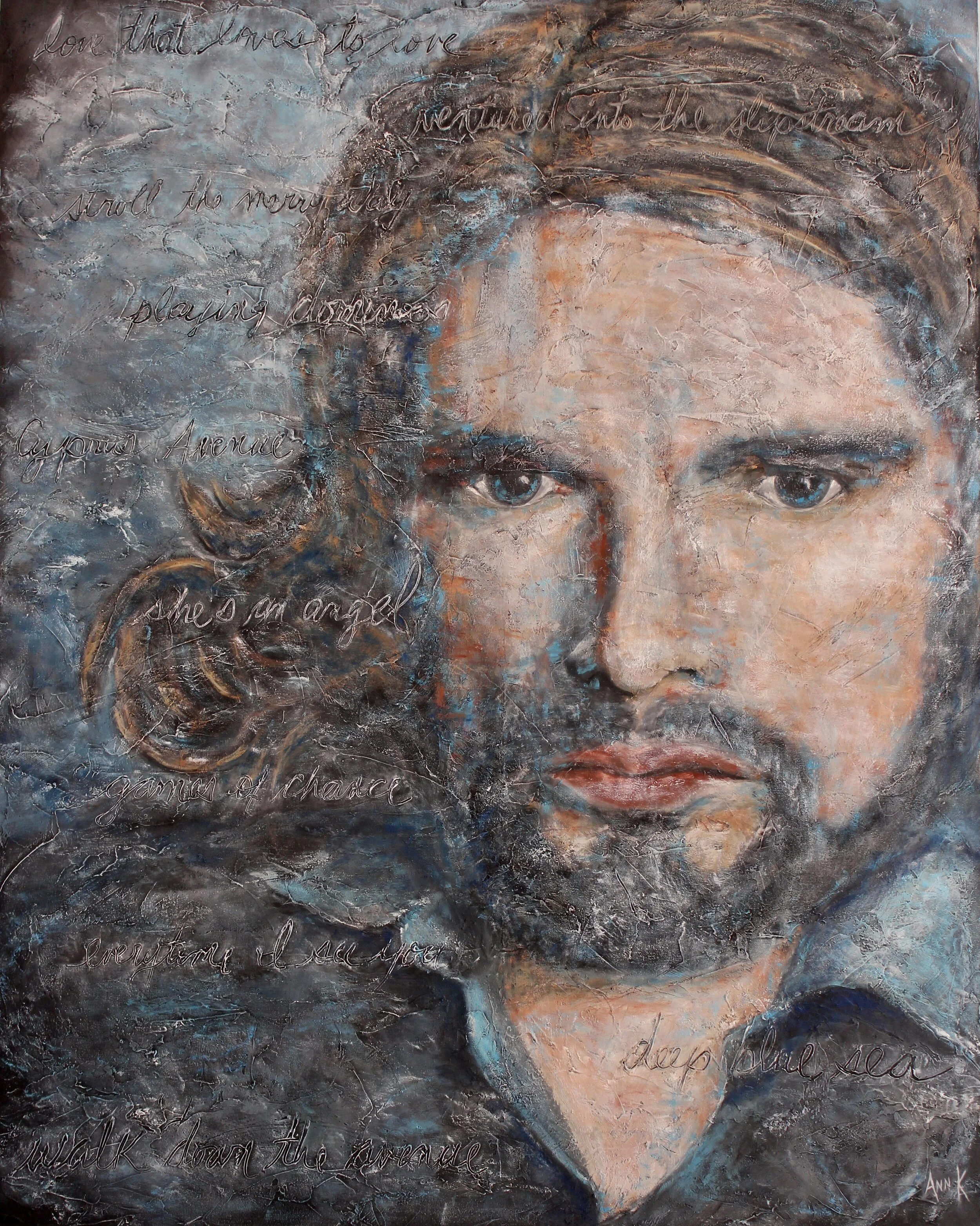Van / Oil on canvas, 48" x 60", sold