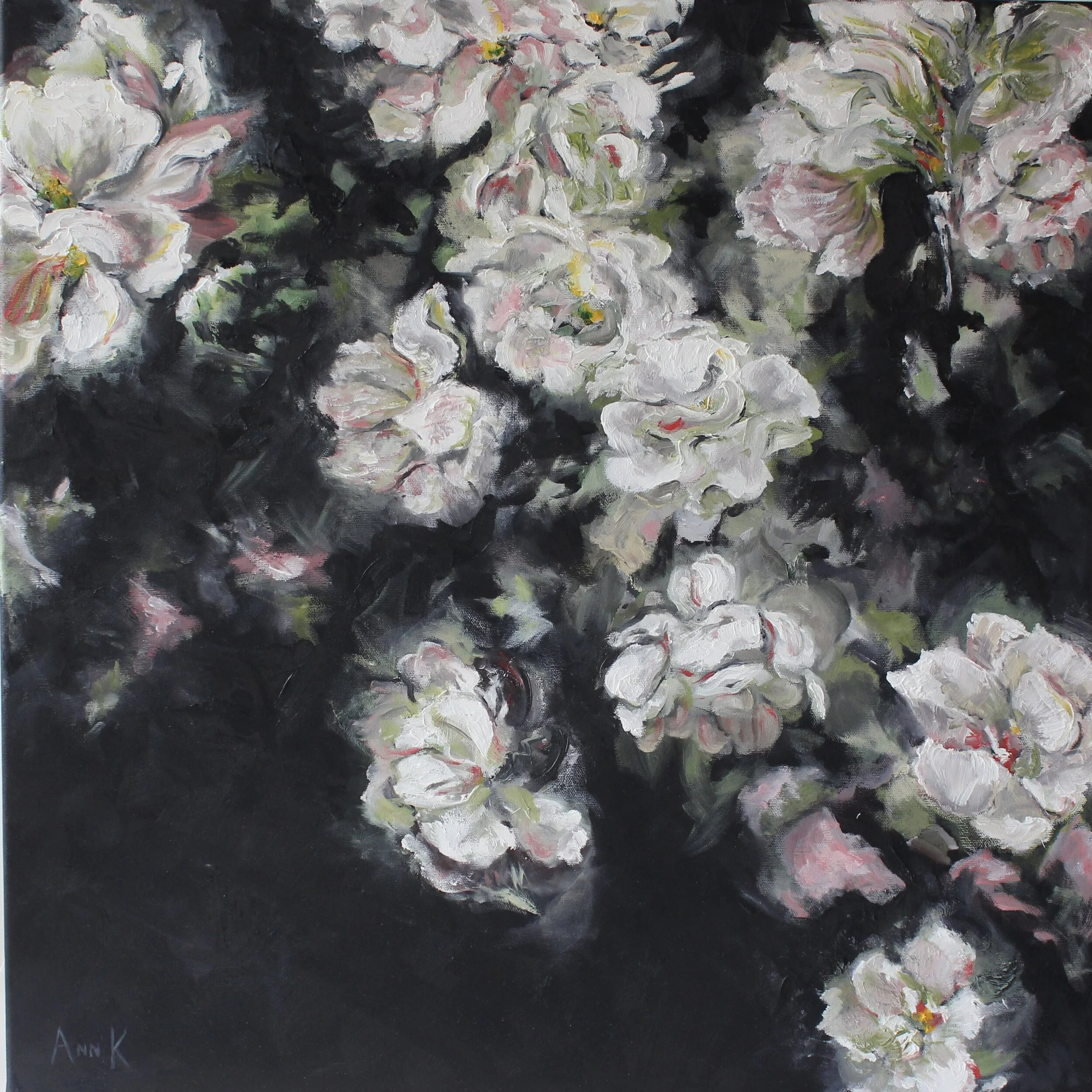 Oil on canvas, 24" x 24"