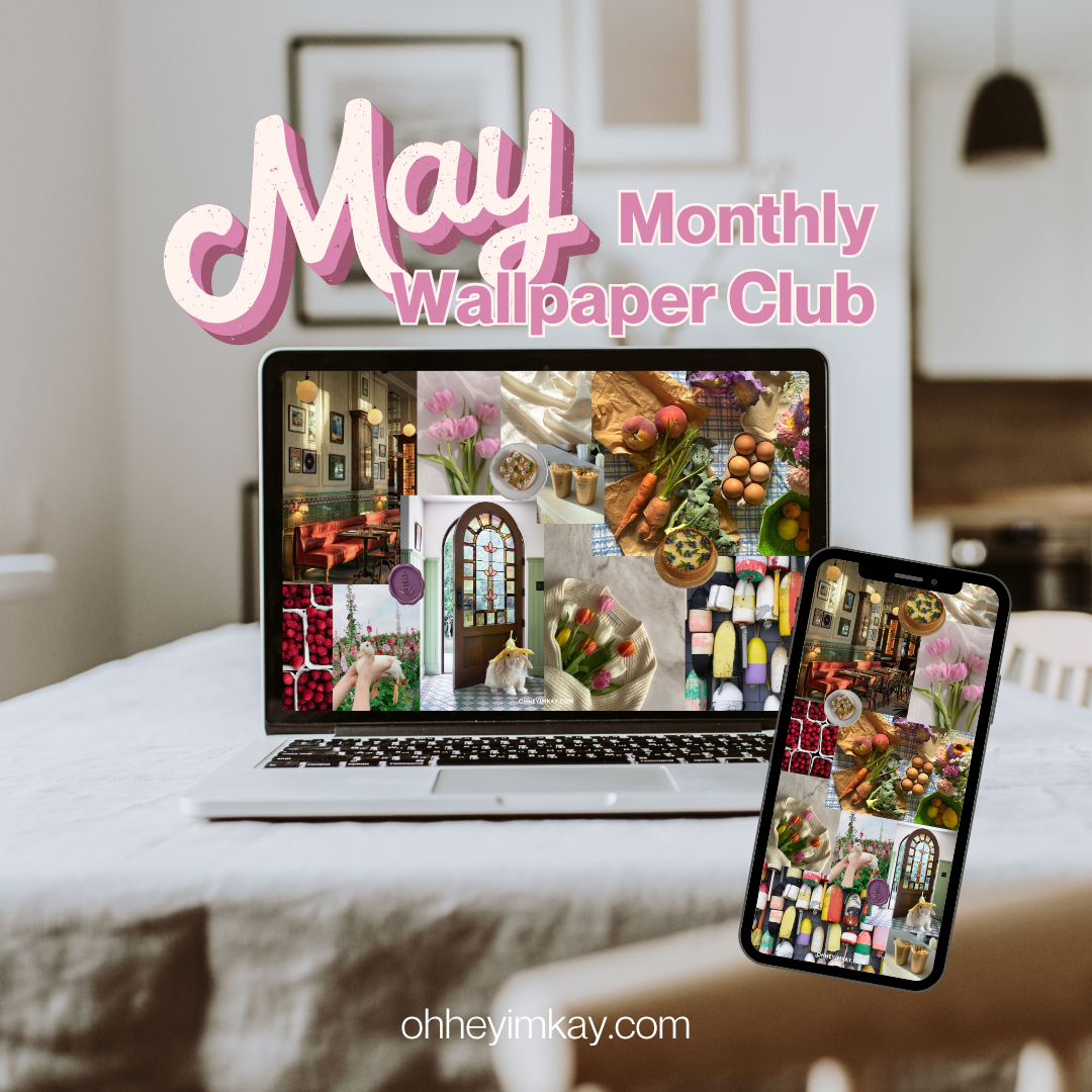 monthly wallpaper club: MAY (free downloadable wallpapers!)