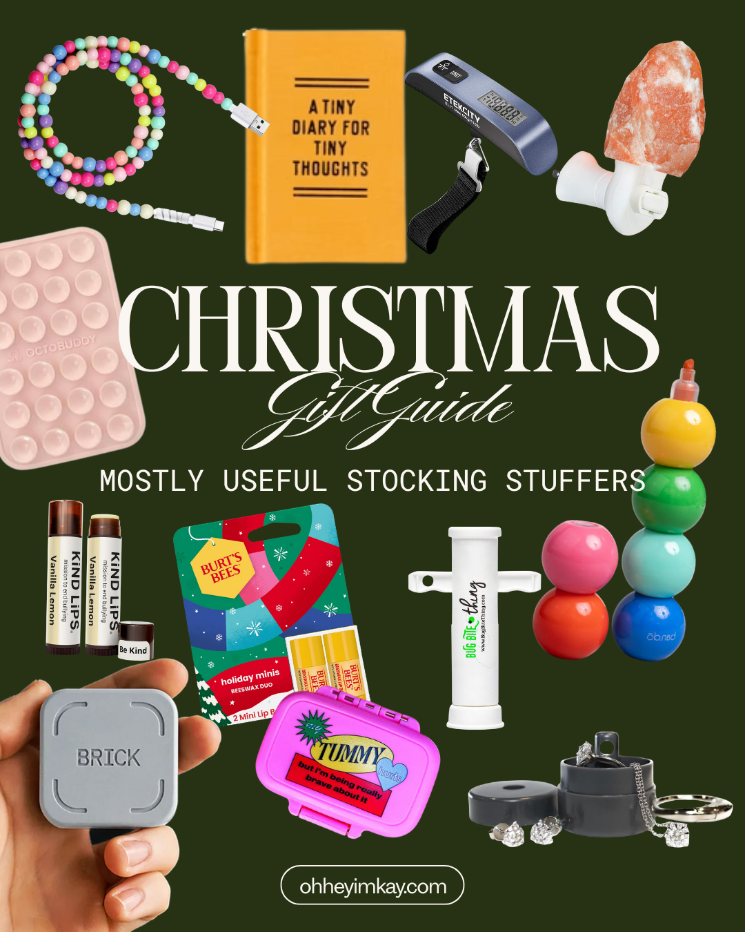mostly useful stocking stuffers: a 2025 gift guide — ohheyimkay.com