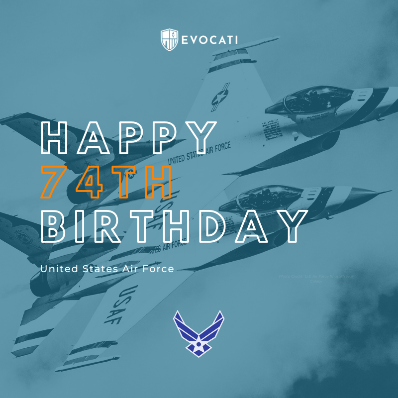 Celebrating the U.S. Air Force's 74th Birthday — Evocati PR
