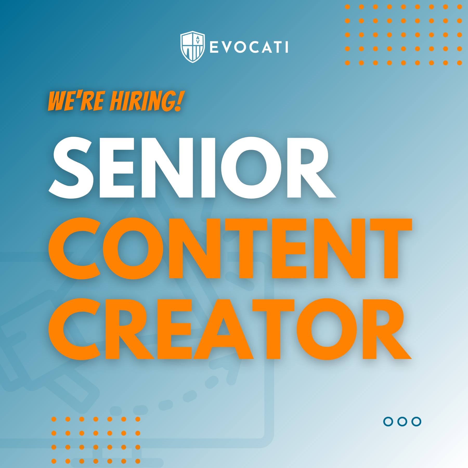 We’re Seeking Our Next Content Creator