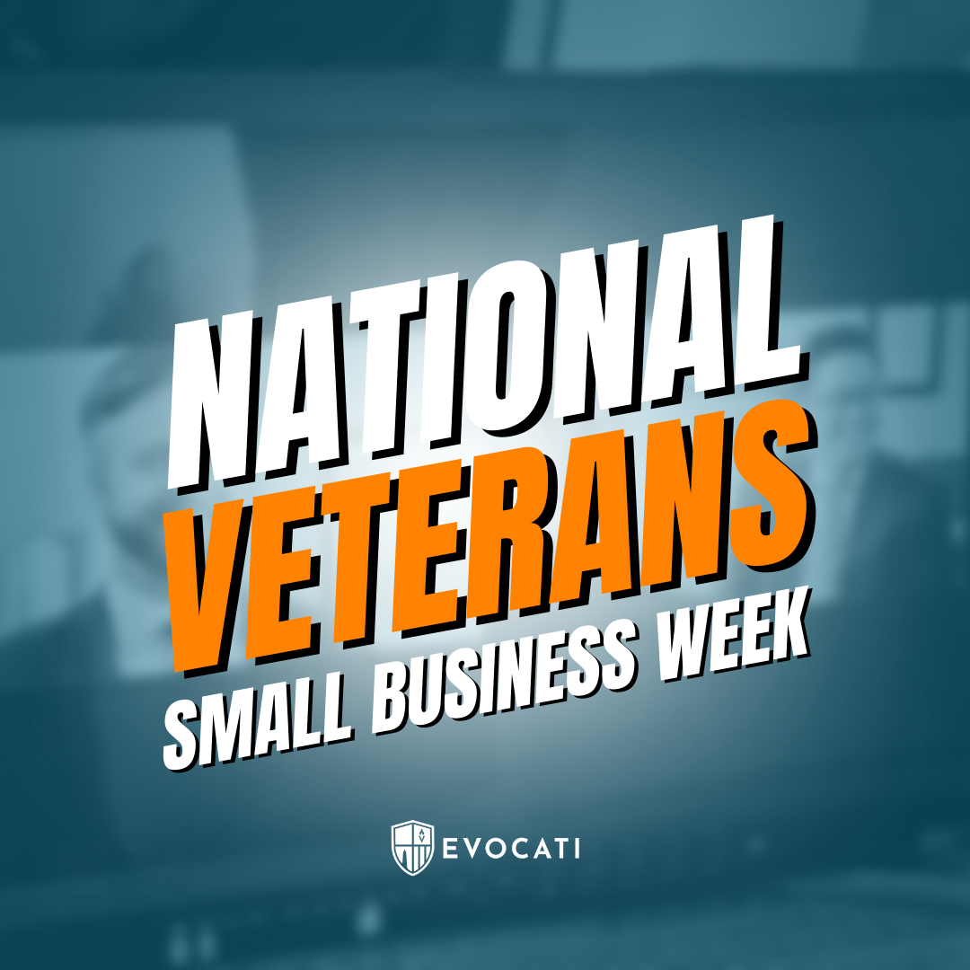 It’s National Veteran Small Business Week!