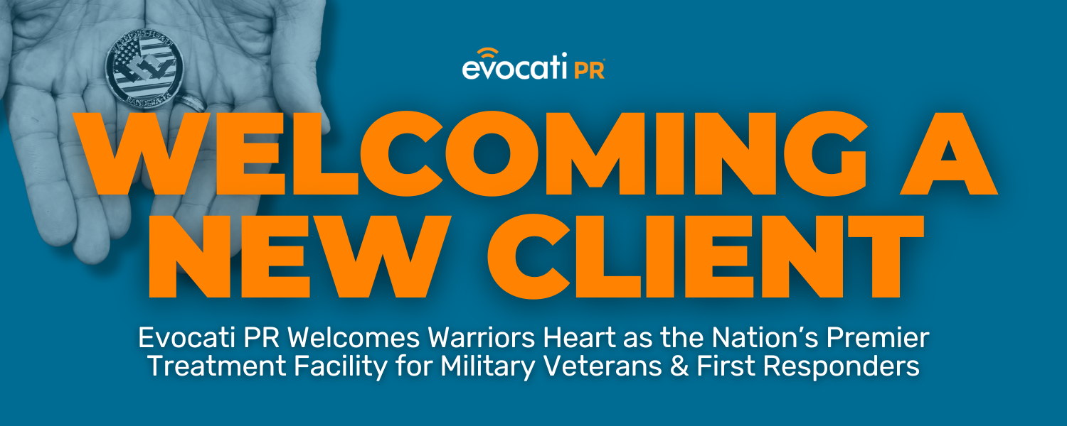 Evocati PR Announces Warriors Heart as Newest Client