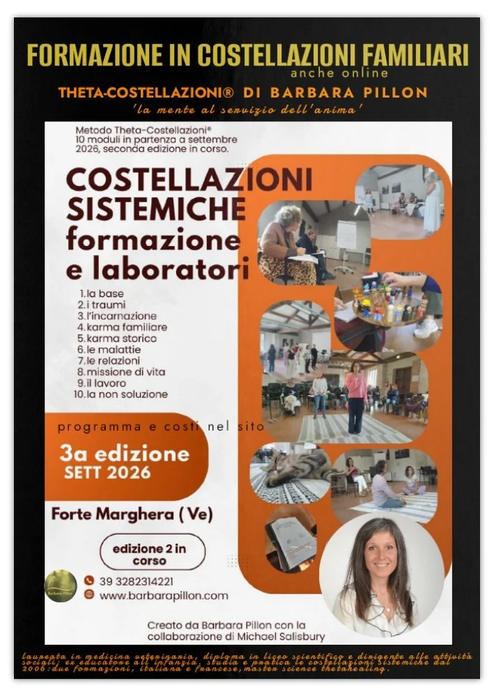 FORMAZIONE ANNUALE IN THETA-COSTELLAZIONI 