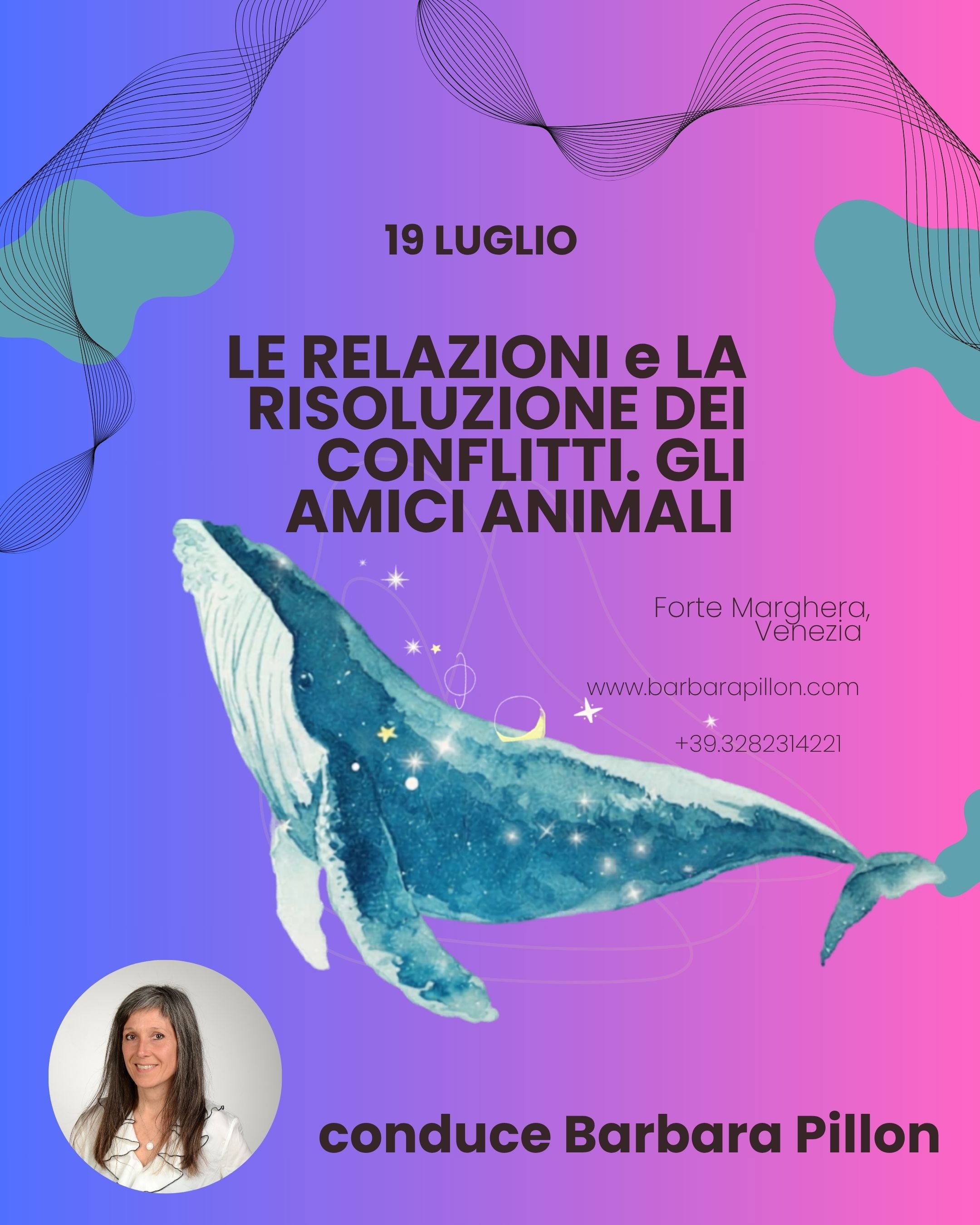 09:00 - 18:00 → LABORATORIO THETA-COSTELLAZIONI® 