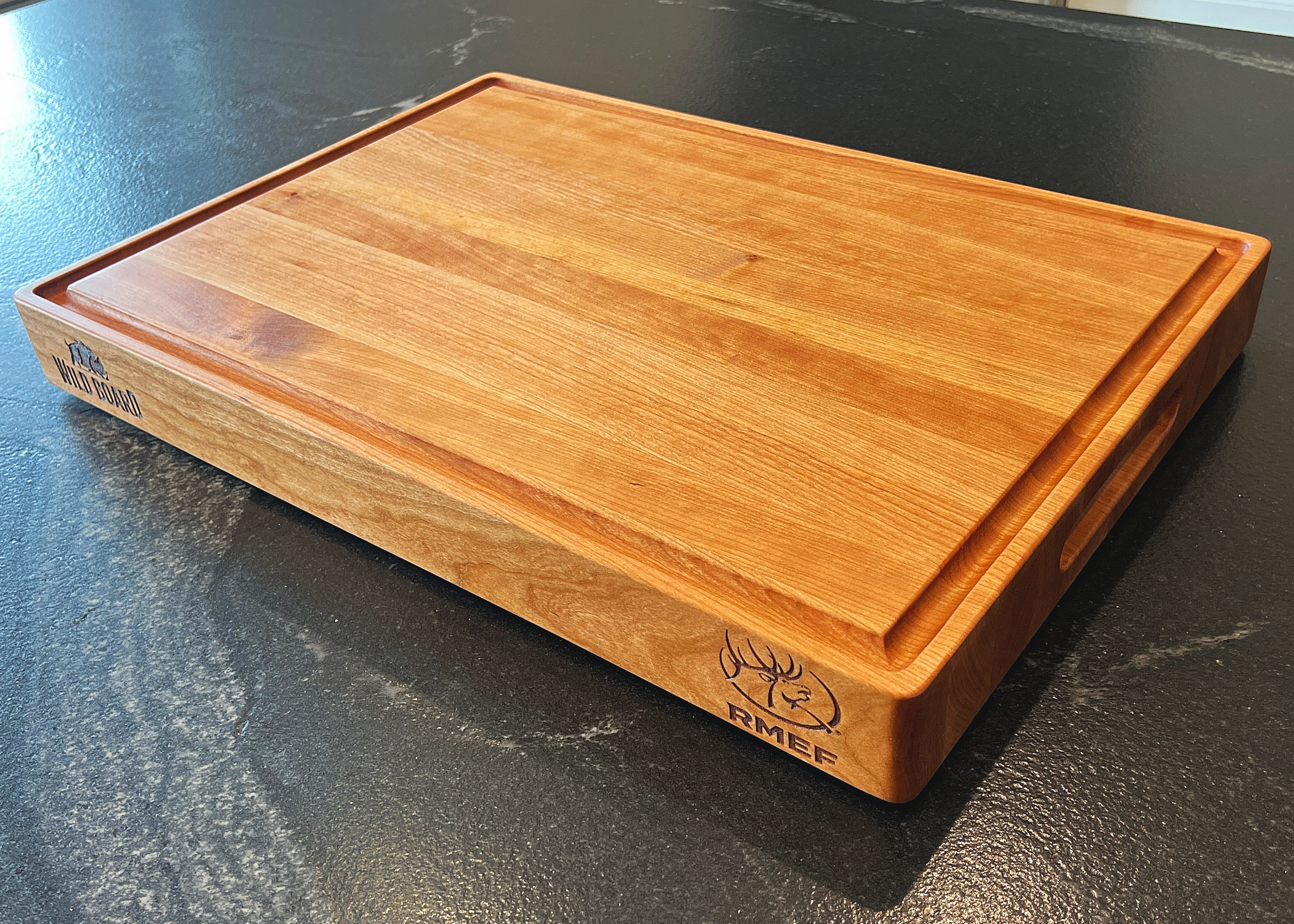 RMEF Cherry Cutting Board