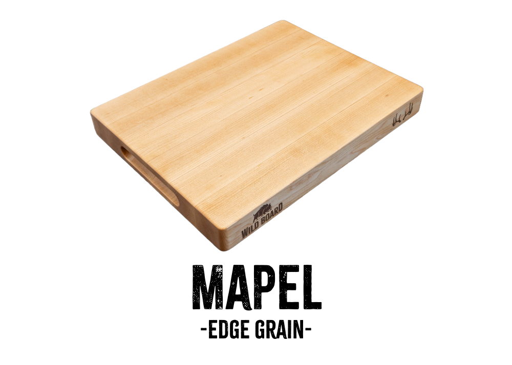 White-tail cutting board maple edge grain wild board studio.png