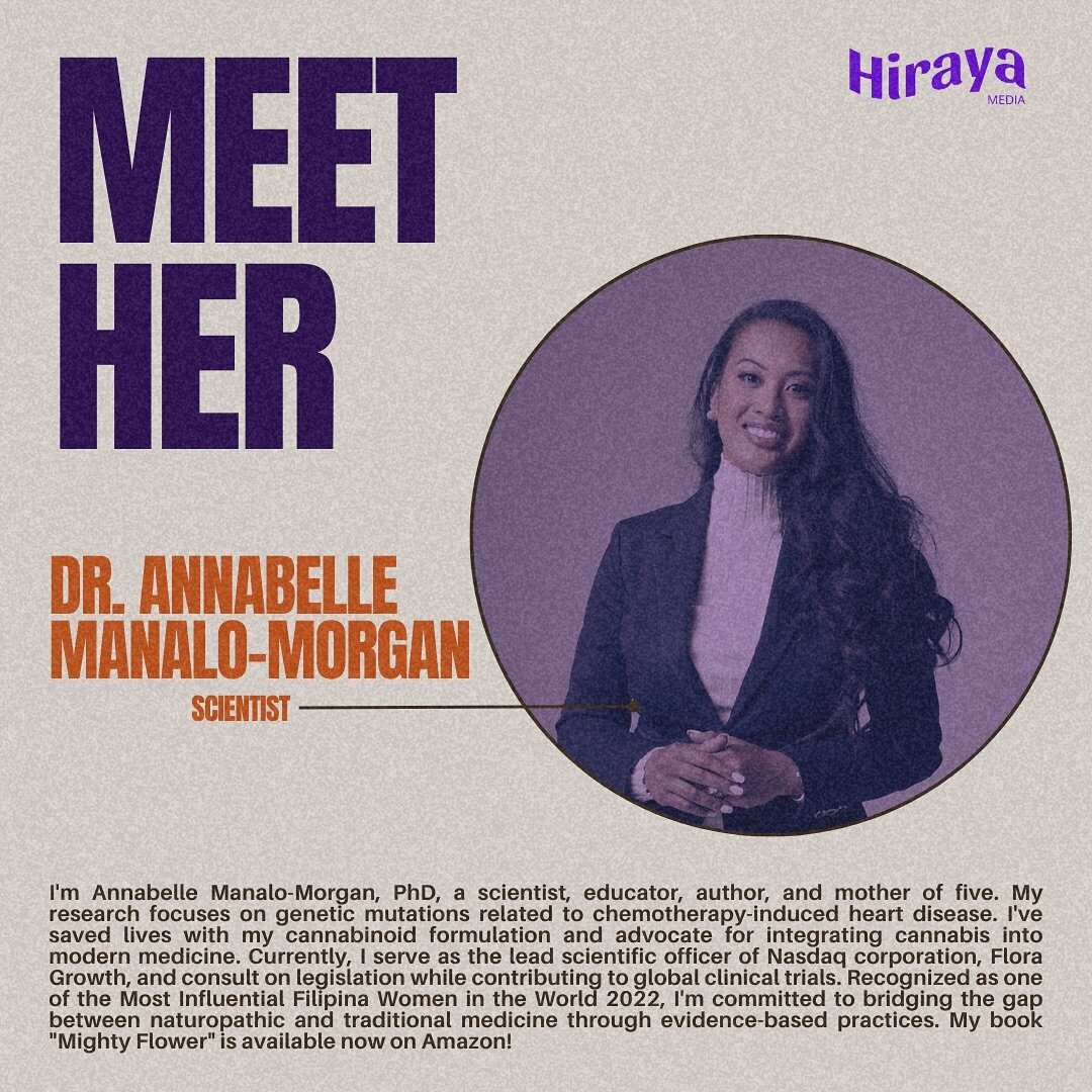 🌿 Introducing Dr. Annabelle Manalo-Morgan: a powerhouse in science, education, and advocacy. With a doctorate in Cell and Development Biology from Vanderbilt University, her research delves into genetic mutations linked to chemotherapy-induced heart