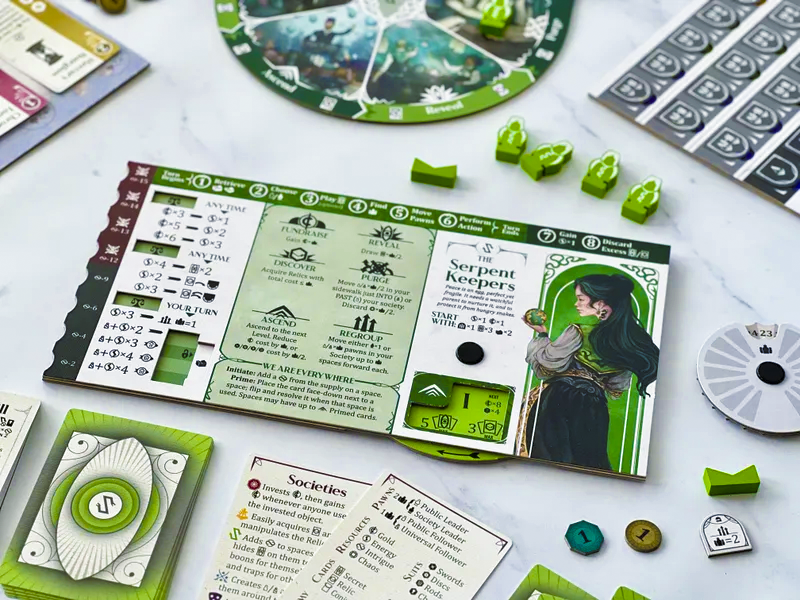 Player tableau and other components