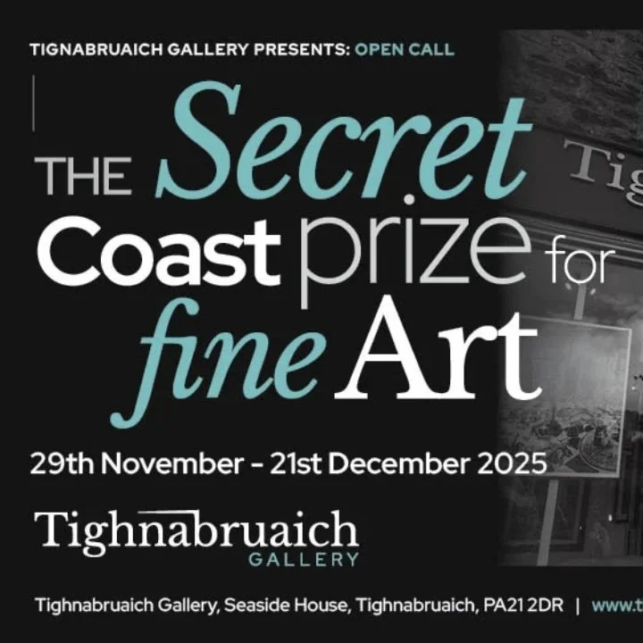 The Michael Harding Secret Coast Exhibition at Tighnabruaich Gallery