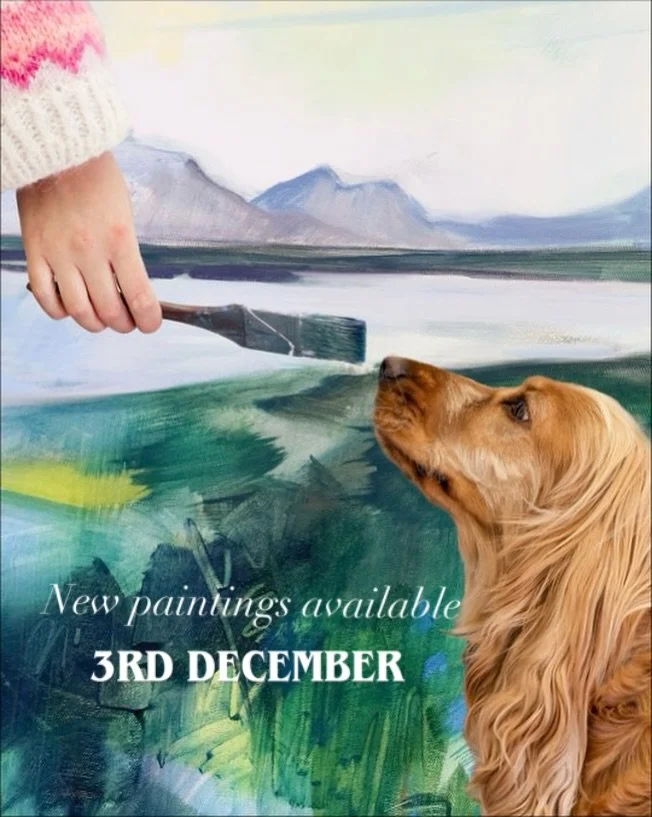 New paintings coming soooon ✨ I&rsquo;m going to have a small selection of new original paintings available on my website next week (3rd December)! 

I&rsquo;ll be sending out an email when they are available so if you&rsquo;d like to get that email 