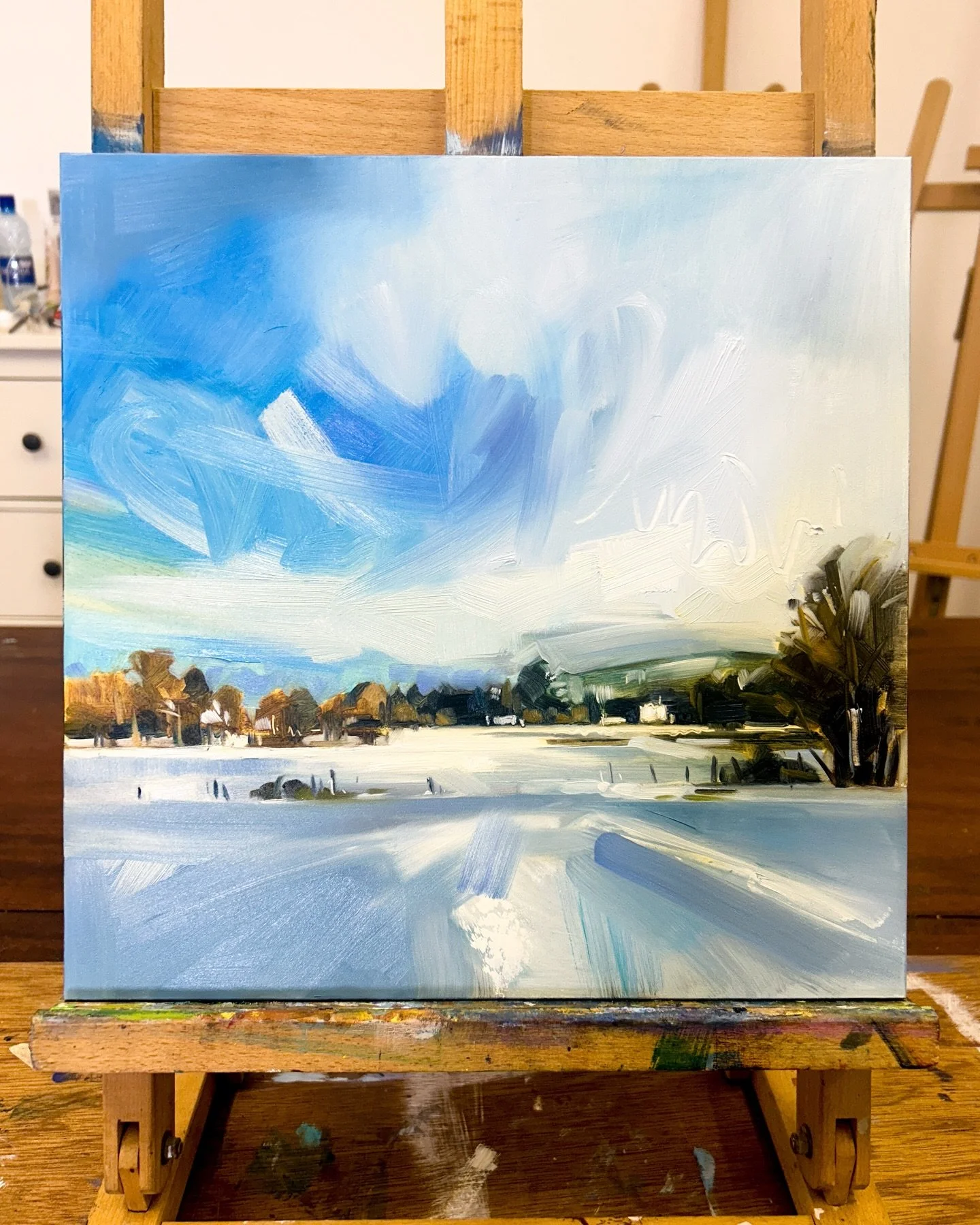 A few of my paintings that have headed out of my studios to new homes in the last couple of weeks. 

I still have a selection of paintings available on my website, as well as paintings currently available at @eduardoalessandrostudios @braemar_gallery