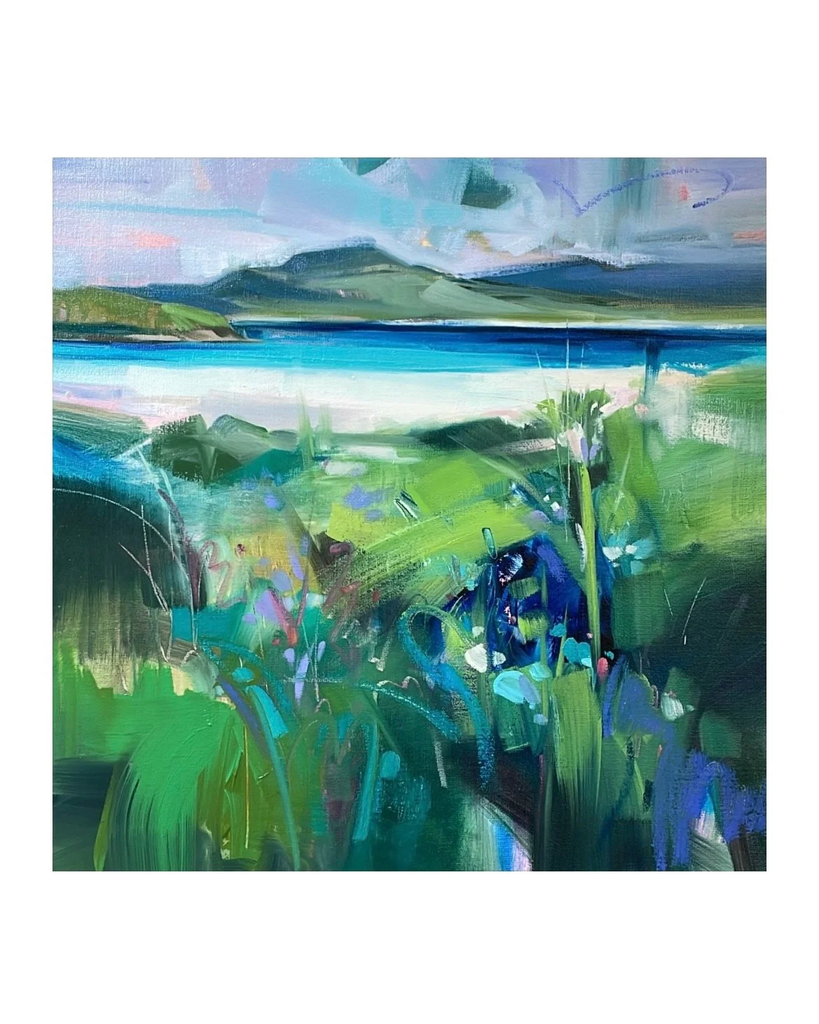 Colours of summer in Scotland 🌾

#outerhebrides #scottishartist #scottishhighlands #landscapepainting