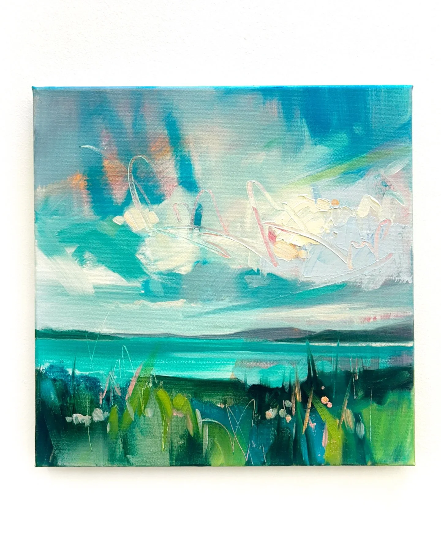 A little burst of Scottish spring colours for you 🌾🌸

Currently drying in my studio.

#scottishartist #outerhebrides #scottishhighlands #landscapepainting