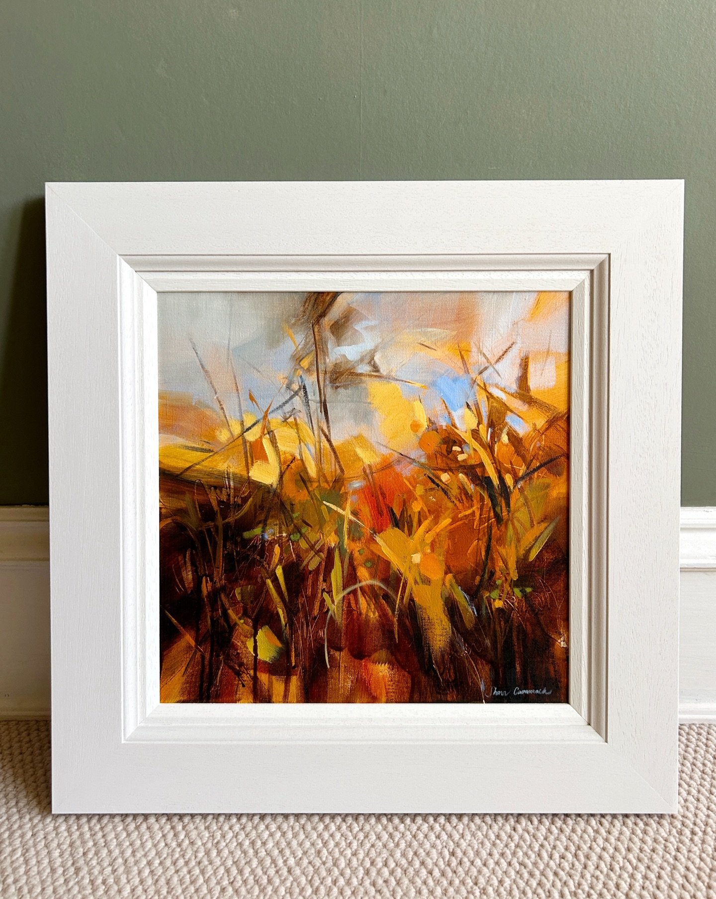 Wandering through the ancient oak woods on the Rahoy Hills nature reserve during my time as artist in residence on the reserve. I never encountered another soul, or even a path. A very special place that I was free to wander through, paint and observ